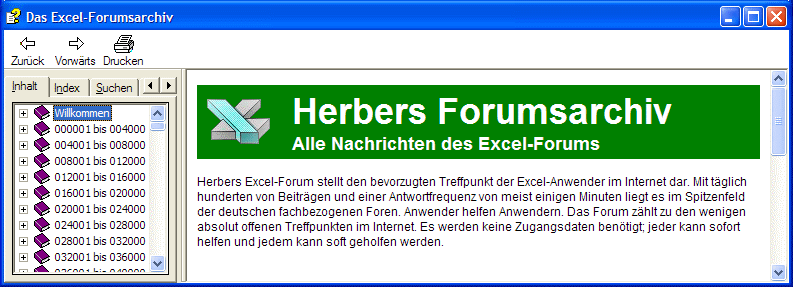 Aufrufoberfl&auml;che