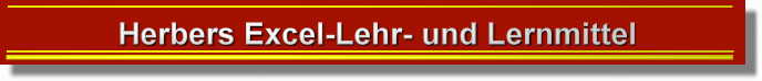 Herbers Excel-Lehr- und Lernmittel