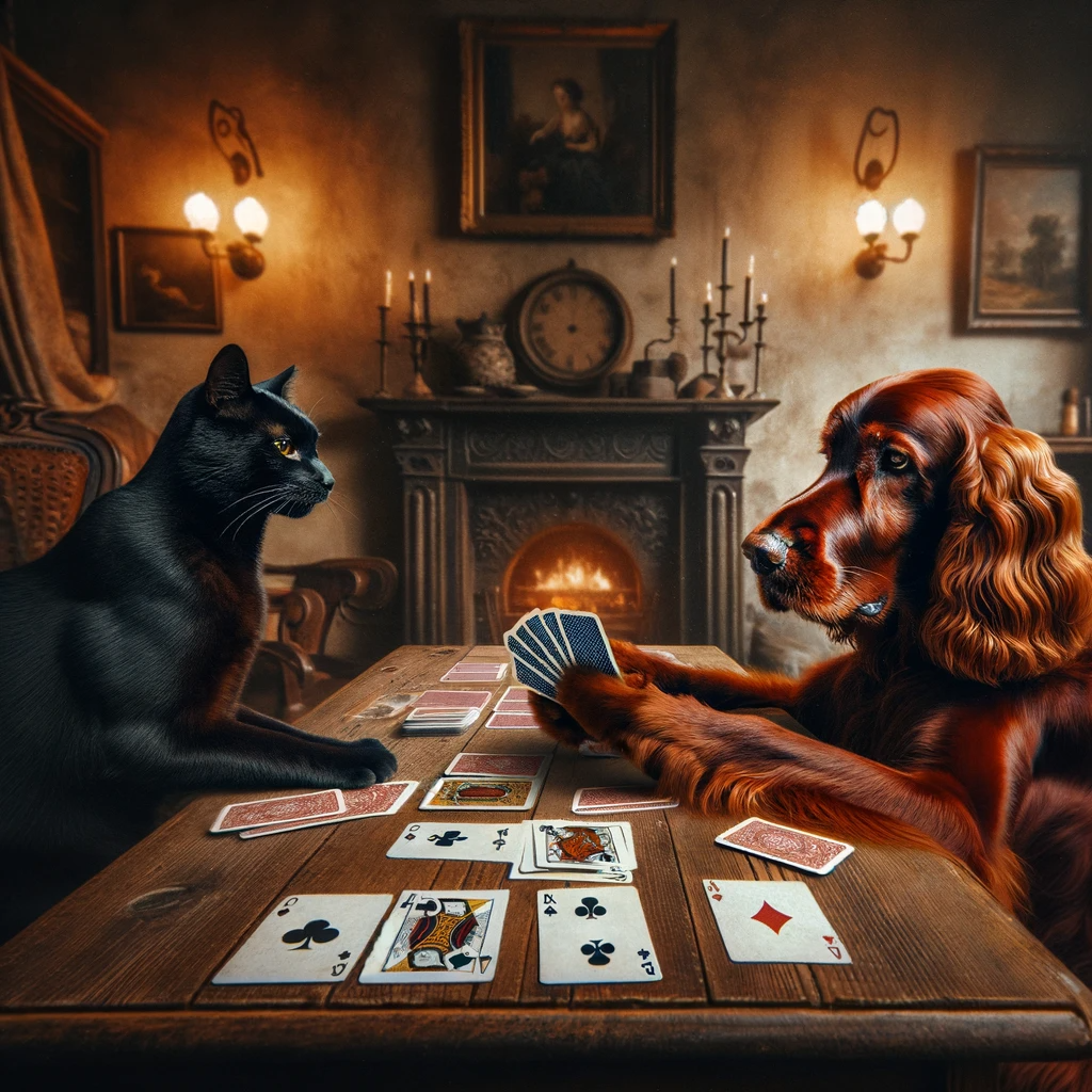 Oskar, achte auf Momo, Sie ist eine Katze