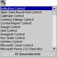 Beispiel zur msoControlOCXDropdown-Konstante