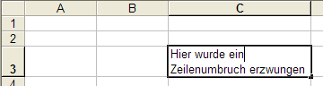 Zeilenumbruch