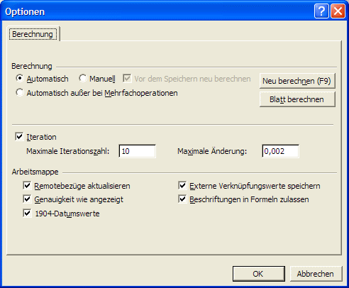 Dialogaufruf mit Parameterübergabe