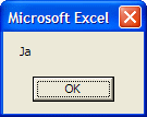 Rckgabewert Ja