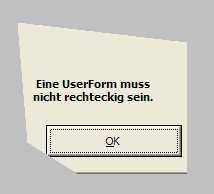 UserForm bizarr