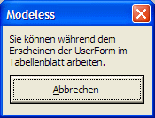 Modeless